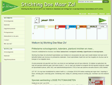 Tablet Screenshot of doemaarzo.nl